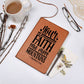 Your faith can move mountains-01 Graphic Leather Journal
