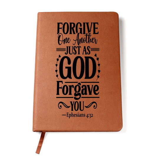 Forgive one another-01 Graphic Leather Journal