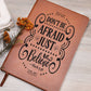 Don't be Afraid Just Believe Leather Church Journal