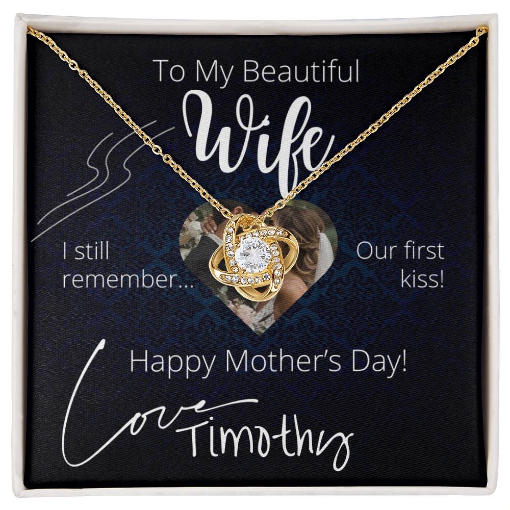 "Cherished Moments" Mother's Day Love Knot Necklace
