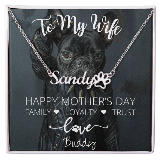 To My Wife Mothers Day Dog Lover
